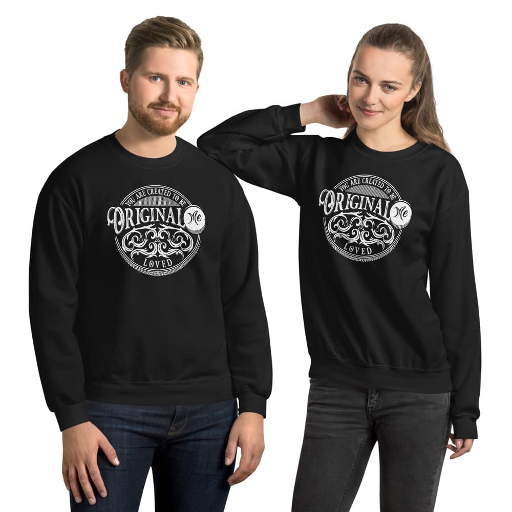 Gothic - Loved - Unisex Sweatshirt - Original Me - Perichoresis - Image 3