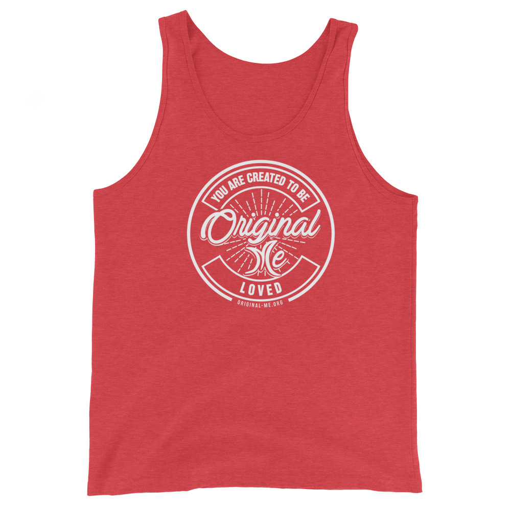 Retro - Loved - Unisex Tank Top - Original Me - Image 7