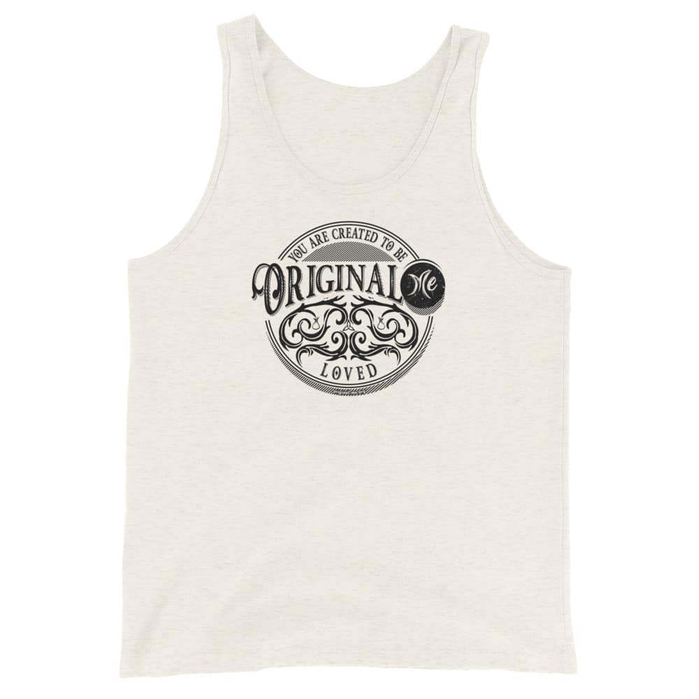 Gothic - Graphic - Loved - Unisex Tank Top - Original Me - Perichoresis - Image 11