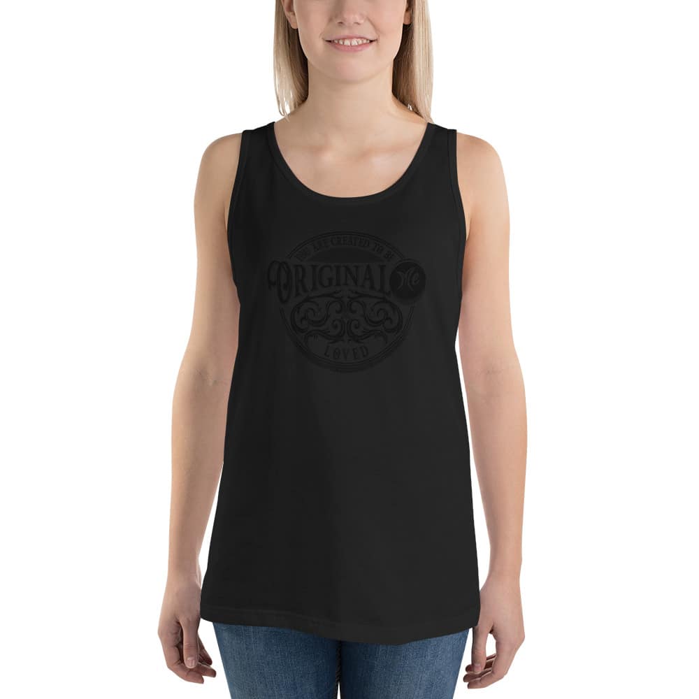 Gothic - Graphic - Loved - Unisex Tank Top - Original Me - Perichoresis - Image 10