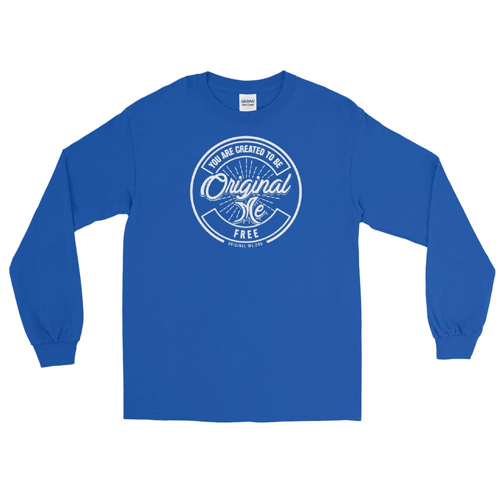 Retro - Free - Long Sleeve T-Shirt - Original Me - Image 6
