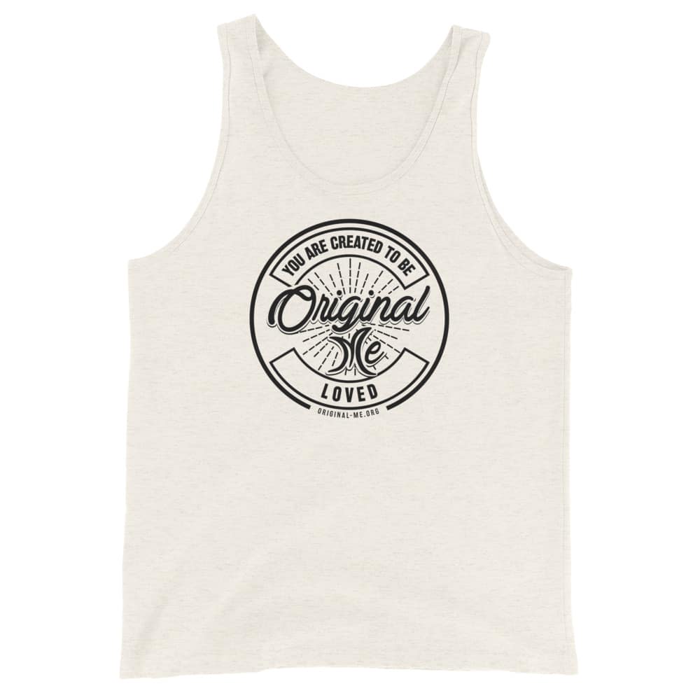 Retro - Loved - Unisex Tank Top - Original Me - Image 10