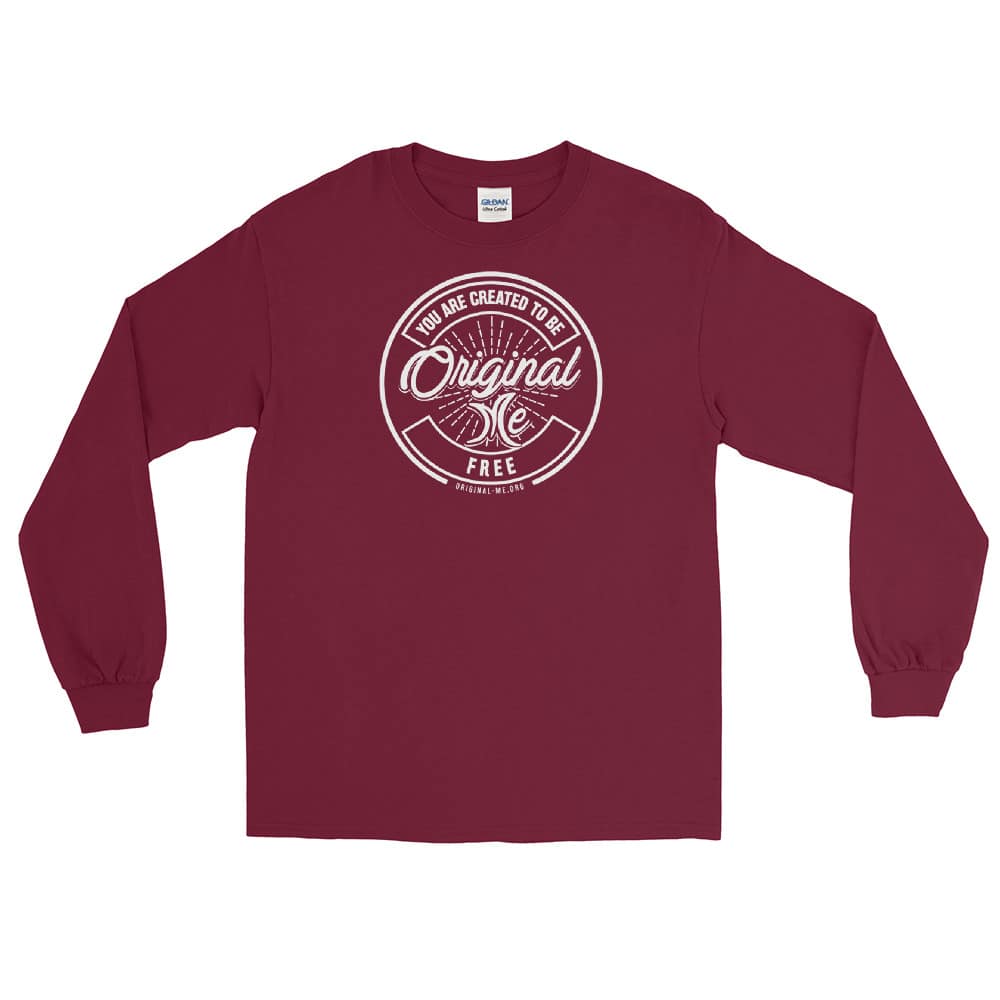 Retro - Free - Long Sleeve T-Shirt - Original Me - Image 5