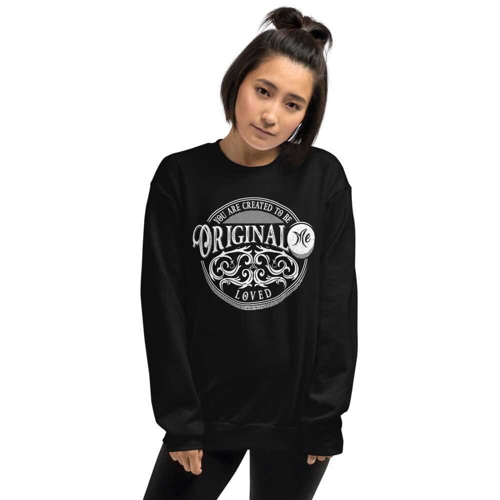 Gothic - Loved - Unisex Sweatshirt - Original Me - Perichoresis - Image 5
