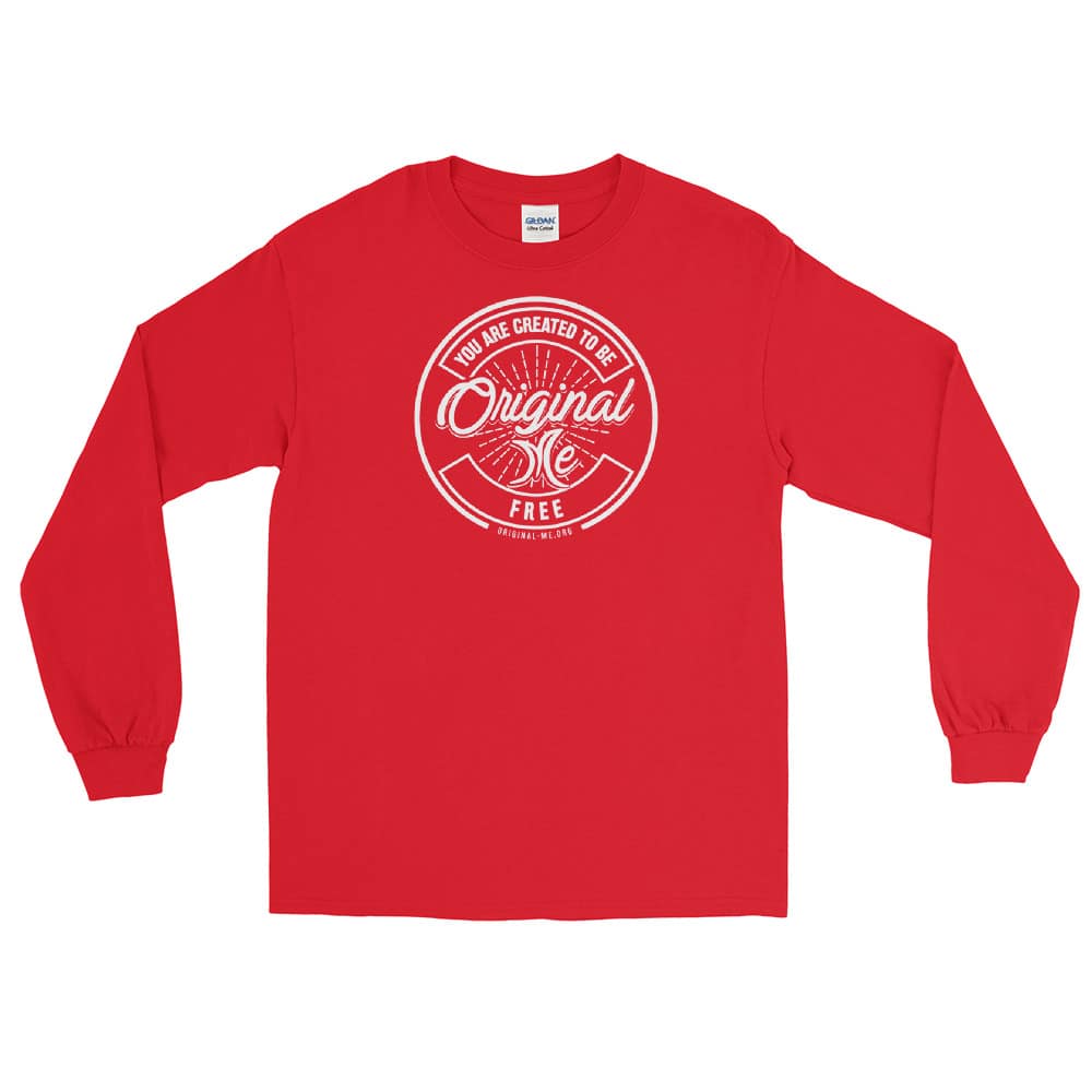 Retro - Free - Long Sleeve T-Shirt - Original Me - Image 11