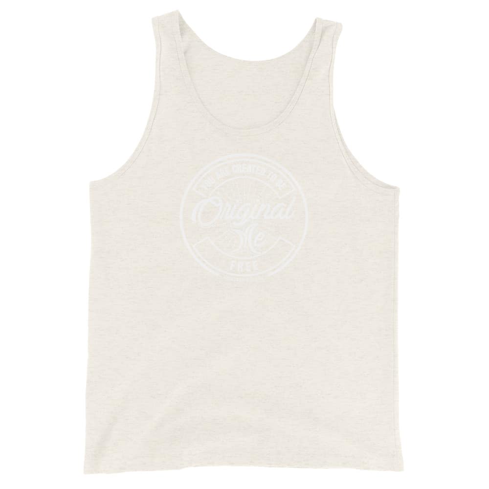 Retro - Free - Unisex Tank Top - Original Me - Image 5