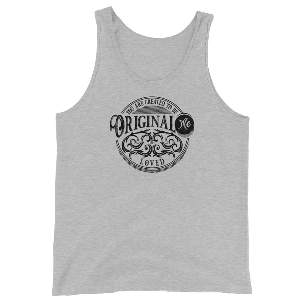 Gothic - Graphic - Loved - Unisex Tank Top - Original Me - Perichoresis - Image 13